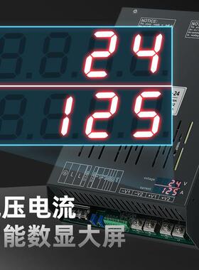 两相380V输入3000W电压24v36v48v60v72v110v220v 大功率开关电源