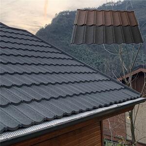 彩石金属瓦加厚轻钢别墅新型屋面瓦装饰瓦屋顶瓦片镀铝锌隔热防水