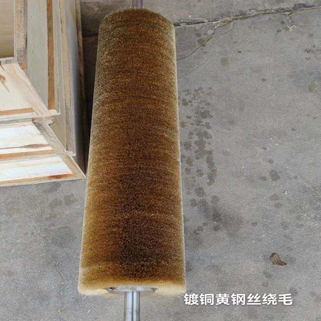输送带专用配件 清扫器 电动滚刷清扫器 无动力滚刷清扫器