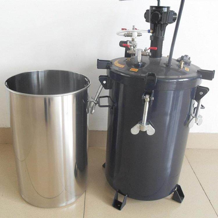 气动10L/30/40/60L压力桶自动搅拌桶油漆搅拌桶压力罐