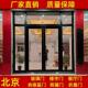 北京肯德基门玻璃门商铺门店铺门饭厅地簧门单元 楼宇门折叠门
