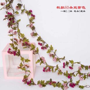 2m Artificial Flowers Rose Ivy Vine Wedding Decoration Real