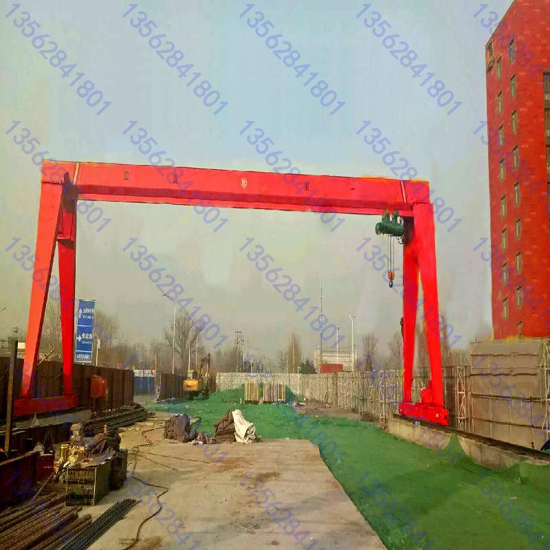 生产轻型移动龙门吊3吨5吨10吨MH型包厢式电动葫芦门式起重机