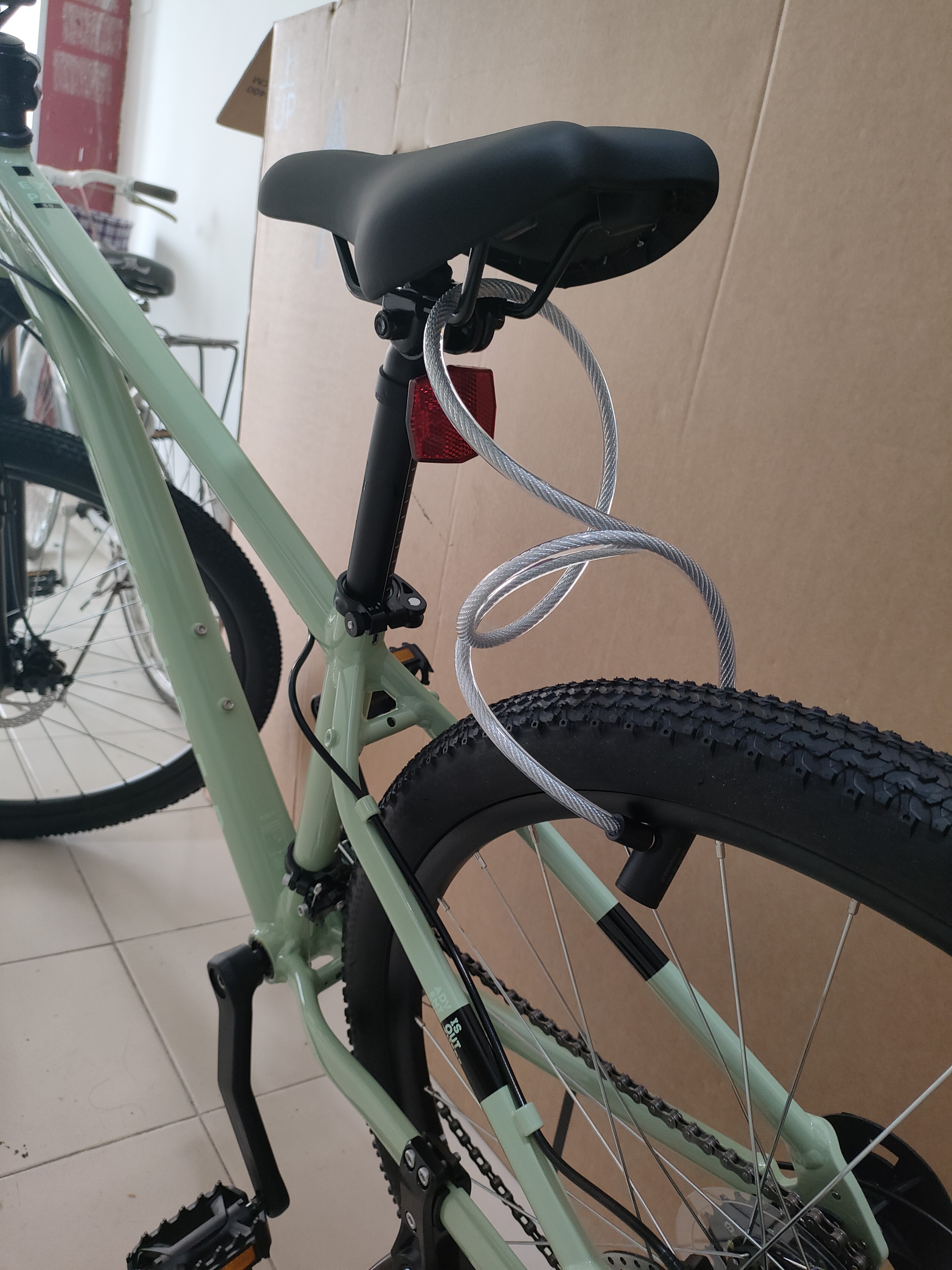 Горный велосипед Decathlon EXPL50 27.5" 21 скорость легкая алюминиевая рама вилка 80 мм дисковые тормоза photo review