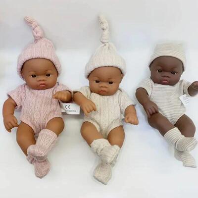 Silicone Reborn Baby Doll para crian?as, brinquedos de toque