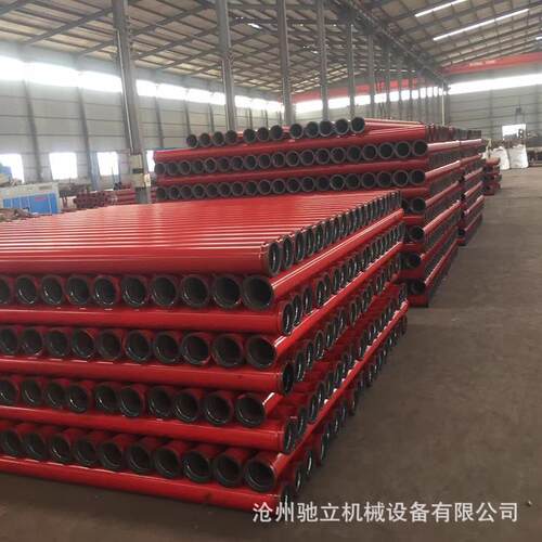 工厂地泵直管弯管125高压低压地泵管臂架泵管生产