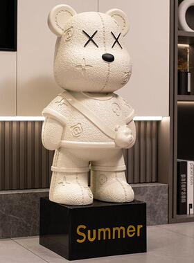 新款暴力熊2026客厅电视柜装饰摆件高档轻奢超大号存钱罐只进不出