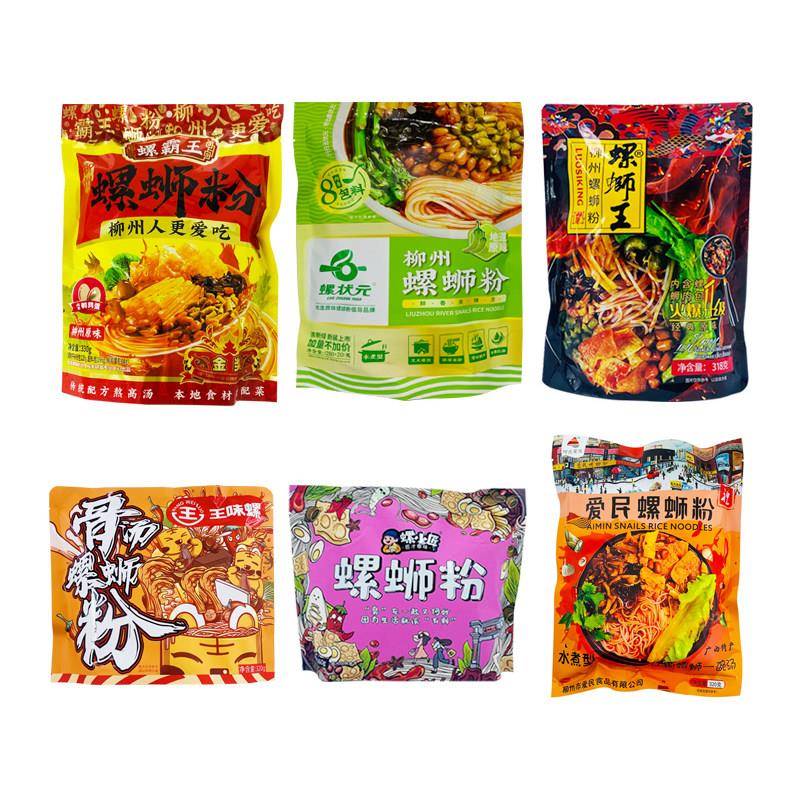 柳州柳全螺蛳粉螺霸王+柳全+螺蛳王+王味螺+螺小匠+爱民柳州