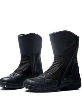 雅酷士arcx-L60696秋款黑色摩托车骑行靴赛车靴 长途摩旅防水靴