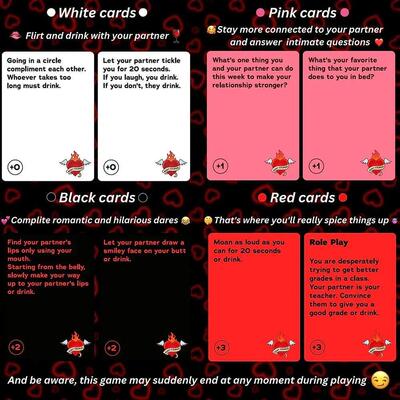 Risky Couples Super Fun Couples Game For Date Night 150 Spic