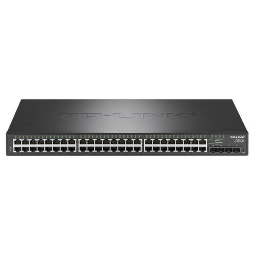 TP-LINK TL-SG3452 48口全千兆二层网管交换机4个千兆SFP光口企业