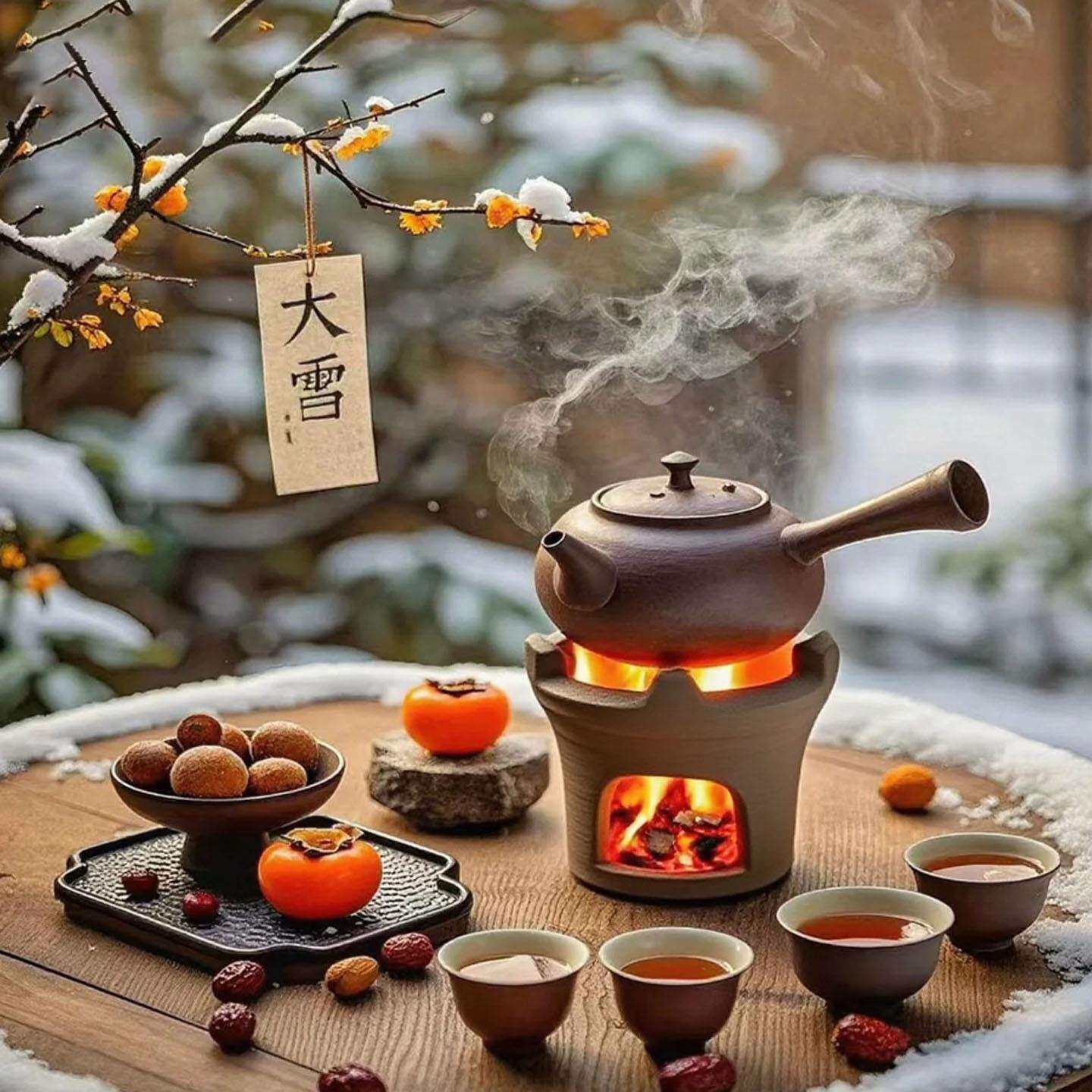 老式炭炉户外烧烤碳炉围炉煮茶红泥商用家用陶土打边炉木炭火锅炉