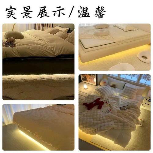 0226新款升级能LED人体智感应带低压自粘卧室悬浮MWZ床灯氛围灯带