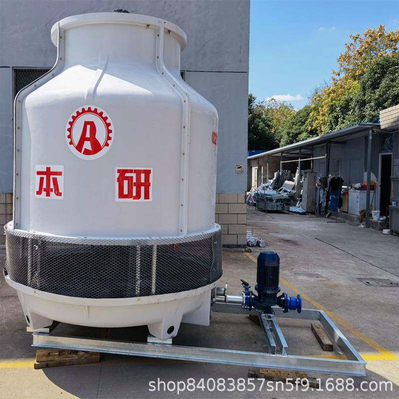 圆形冷却塔一体式结构不锈钢水箱水泵集成模块安装方便节约空间