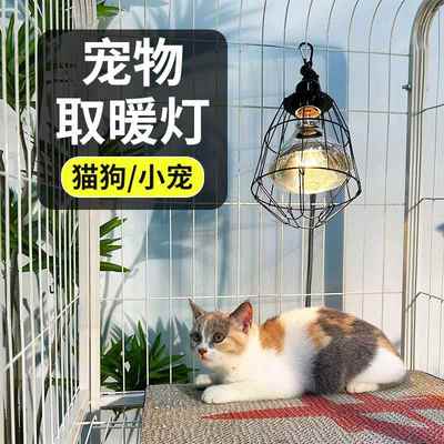 取暖灯宠物用恒温保温灯加热灯狗产房取暖器狗笼小型电暖气设备箱