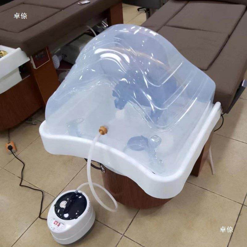 理发店洗头盆熏蒸罩盖洗头床配件枕头熏蒸锅洗头床洗头盆熏蒸盖子