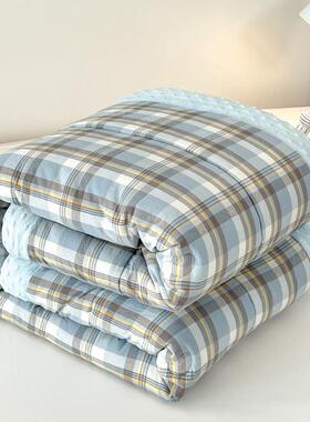 8芯0x220x240cm全棉VWQ豆豆绒被子18x12.2x.2.4米春秋加绒被学生