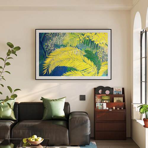 《璀璨》植物花卉客厅装饰画挂画现代简约抽象艺术高级感饭厅壁画