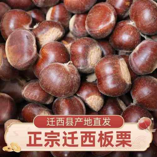 【年后发货】迁西板栗2024新鲜生栗子带壳甘栗燕山产地直发