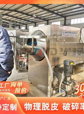 核桃仁去皮机 不添加药水米纯物脱皮设备 花生巴旦理去UPK内皮木