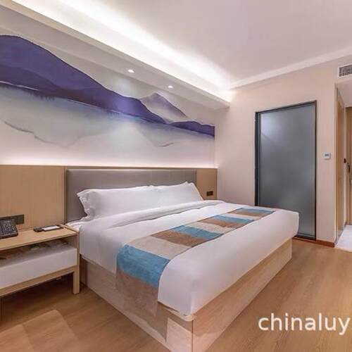网红星级酒店宾馆床家具套房标间全套民宿公寓专用客房床工厂直销