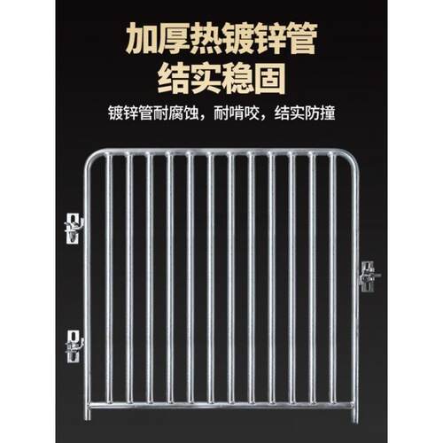 猪圈门猪栏门砖砌水泥育肥保育栏门牛羊圈舍围栏配件养猪场猪栏门