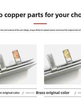 2P漏电63A汇流排20A-70A紫铜黄铜漏报连接排C45断路器接线排KT008