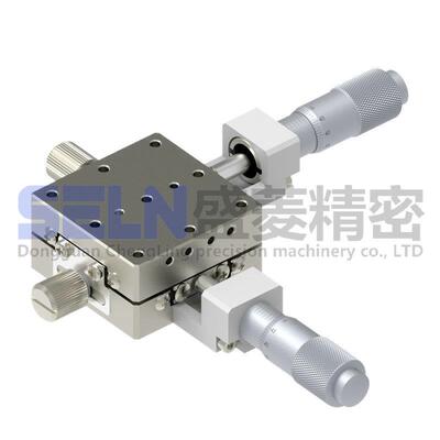 精密XY直线滚珠超薄型LBY40-CB/LB/RB手动位移平台XYSSG40-A/CR