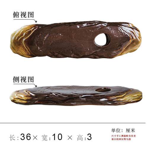 古法鱼缸水循环过滤陶罐鱼缸流水摆件瓦缸陶瓷鱼缸小号喷泉出水口