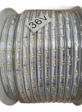 led灯带24v36v220v卷100米戶外防水工程工地下室隧道养殖照明灯条