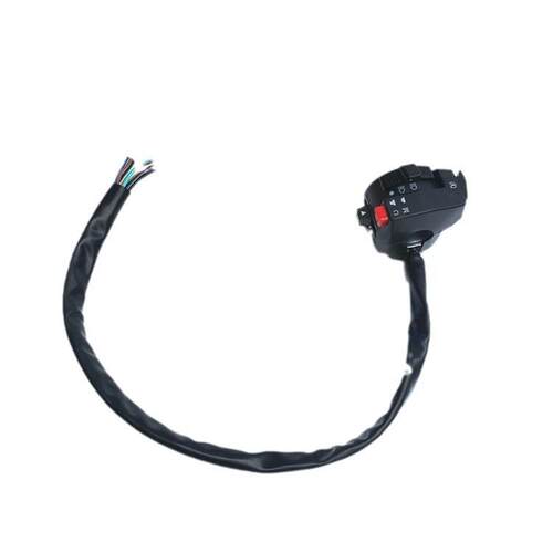 海陵M2 MX6 M4 M7 K5越野摩托车启动熄火转向大灯开关总成把座