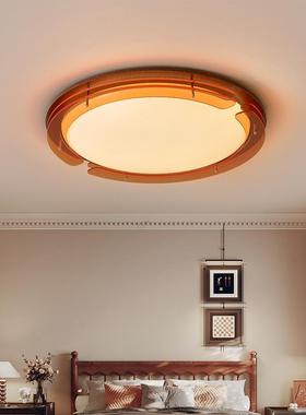 中古风走玄关过道吸灯法式复古廊顶茶色家用阳台衣帽间设计XEB师