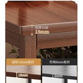 茶几客厅家用新中式 实木腿茶桌小户型沙发边几边柜侧边柜床头方几