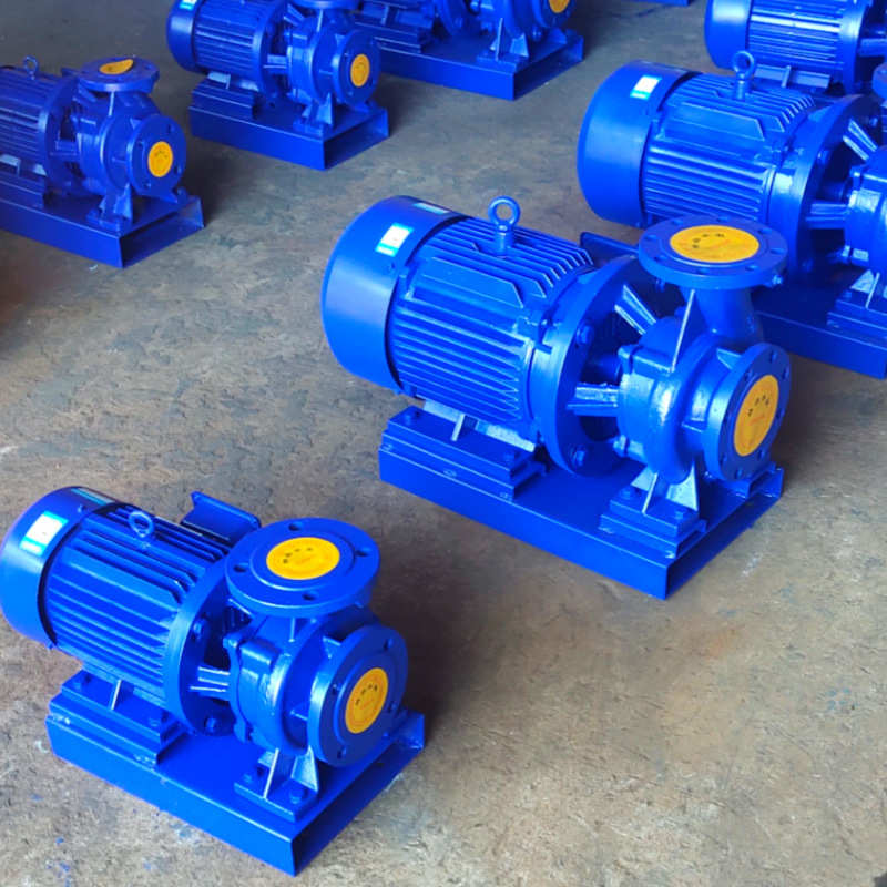 IHW卧式直联泵 不锈钢离心泵 耐腐蚀增压管道泵 冷却塔循环