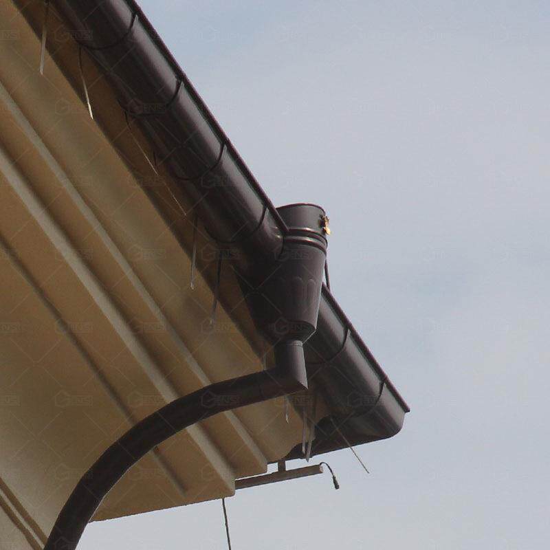 捷思(GENS)厂家成品H型天沟落水系统纯铜屋面下水器专业安装