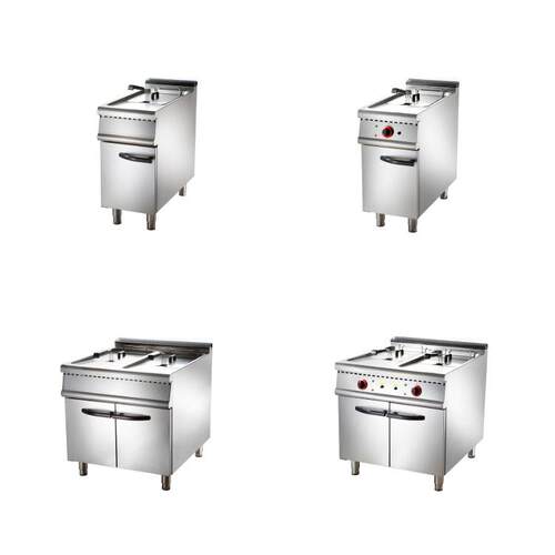 商用酒店西餐厨房组合炸炉 Restaurant Deep Fryer with Cabinet