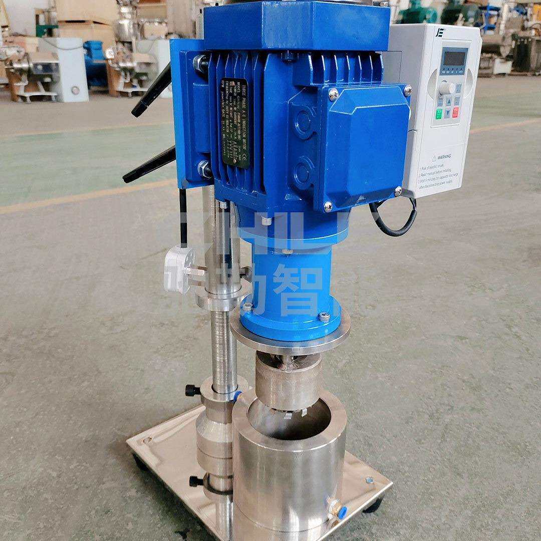 驰勒 0.55kw实验室篮式研磨机 小型研磨机 电动升降篮式研磨机