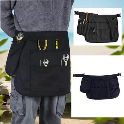 Cross-border multi-pocket half bib gardening flower house