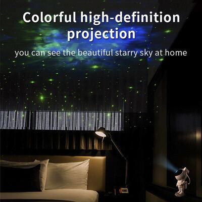 Galaxy Star Projector Starry Sky Night Light Astronaut Lamp