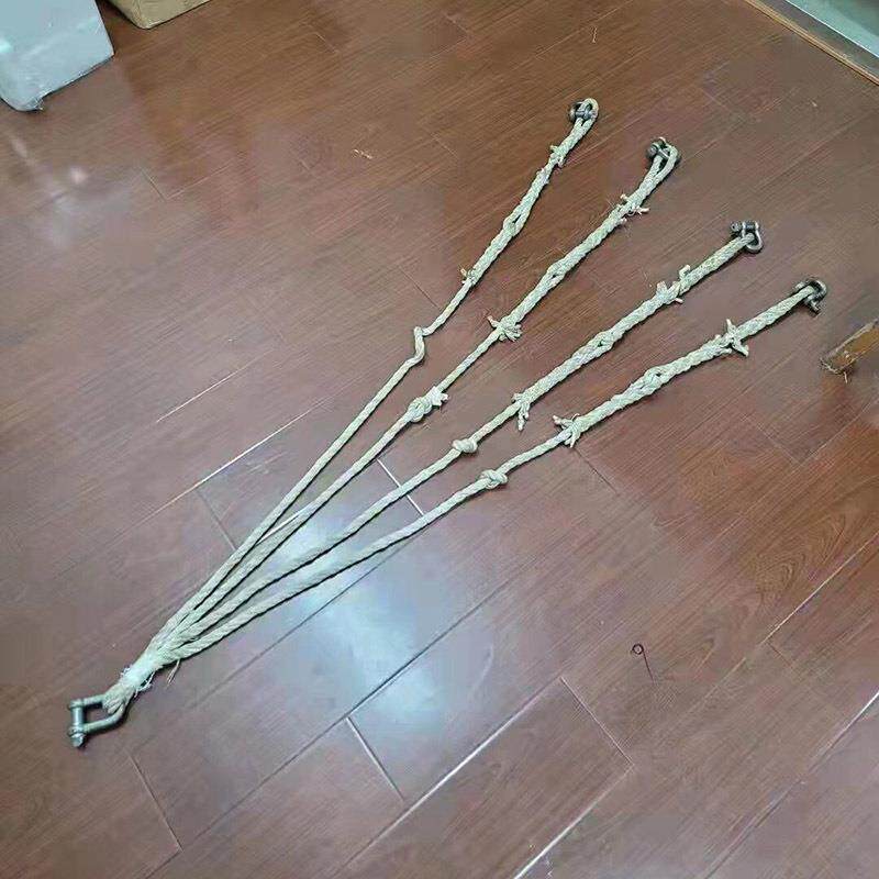 电力耐压四岔绳20*1M高空作业牵引绳防护安全绳子耐压编织绳