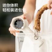 新款 高速手持风扇便携小电风扇办公室USB充电大风力数显桌面风扇