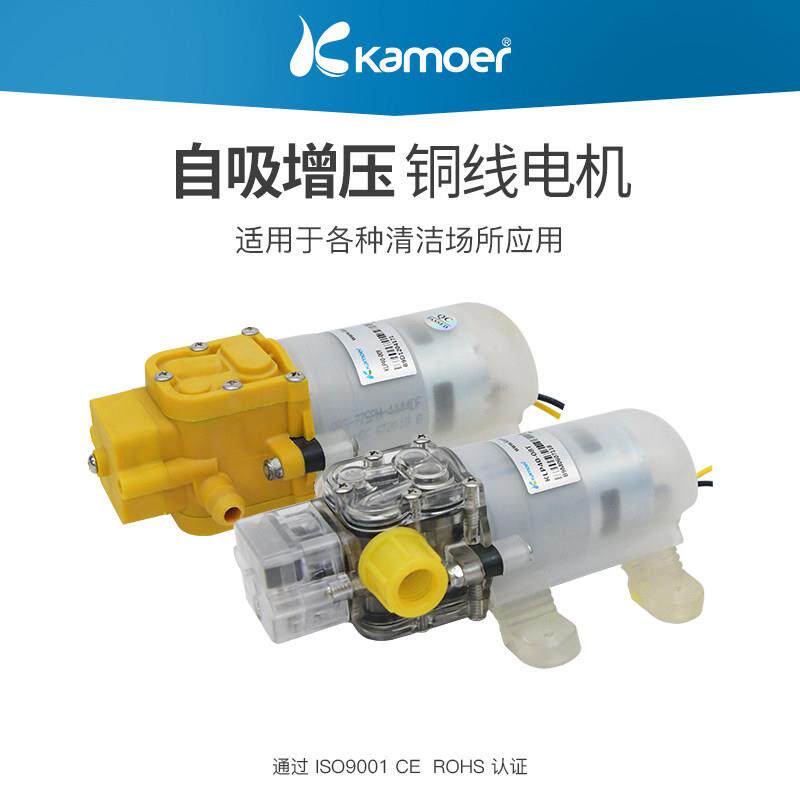 型12v电动隔膜泵 高压喷雾用泵高自吸式家增压抽水泵 24v微压设计