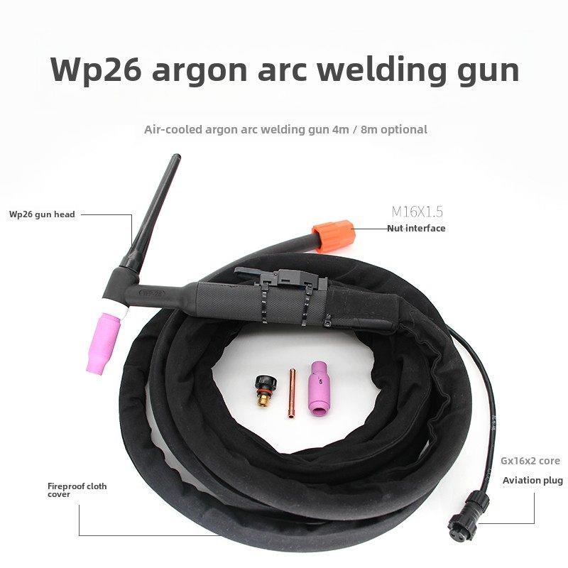 Wp26氩弧焊手柄Wp-26上接头氩弧焊土手柄Wp26氩弧焊分体风冷焊手图片