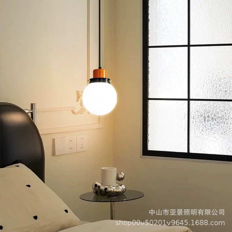 灯入户复古吸顶灯阳台走廊过道卧室书房玻璃孟菲斯撞风玄关中古色