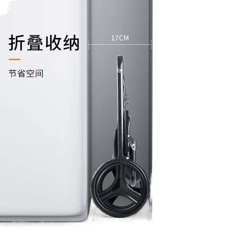 买菜车小拉车家用折叠轻便布袋老年人购物拉杆超轻手推车便携静音