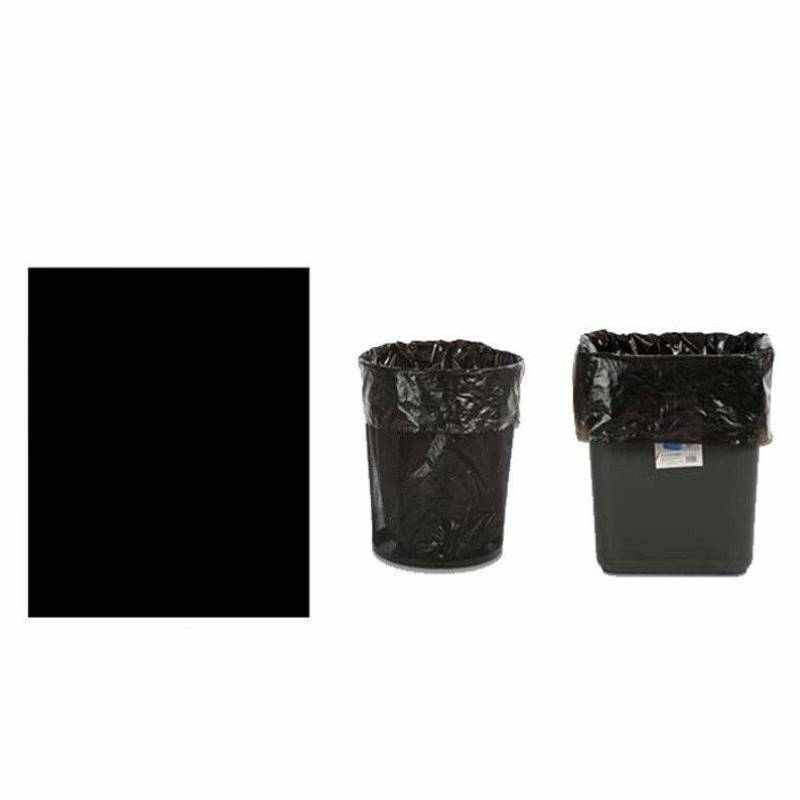 洛港50*60cm3丝特厚50只超大垃圾袋加厚大号黑色物业30l桶特大号