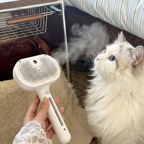 猫咪梳子宠物去浮毛喷雾梳宠物用品猫狗梳毛刷长毛猫撸猫神器专用