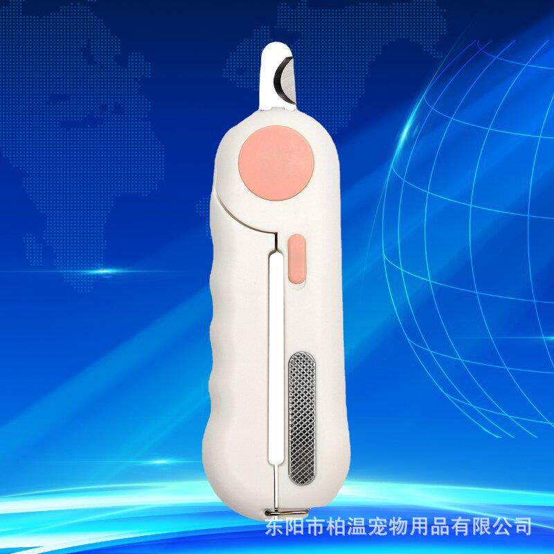 猫咪指甲剪磨甲器狗狗指甲剪刀宠物指甲钳led灯光防血位修用品