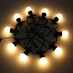 饰灯 户外氛围花园庭院灯装 led灯串 G50球泡露营灯婚庆节日彩灯