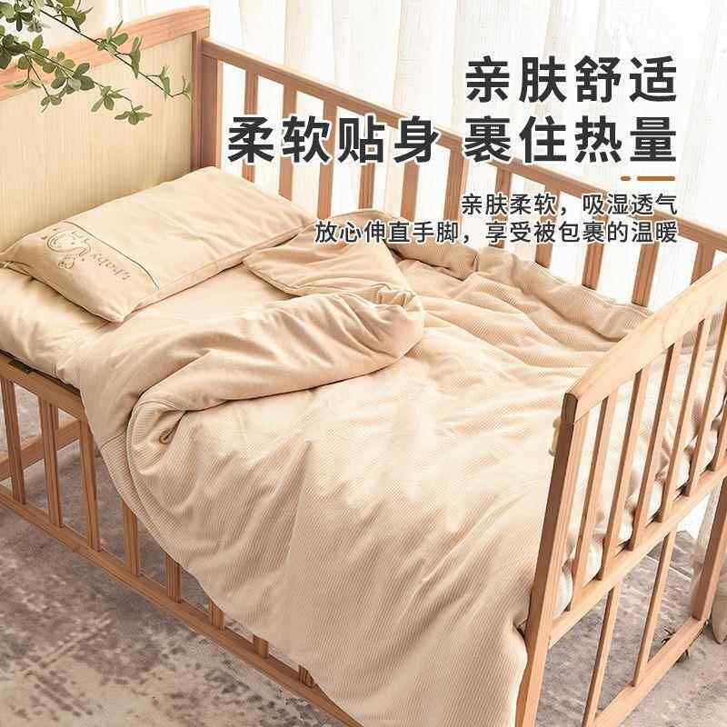 套纯棉a类幼儿园被床单罩新生婴儿全棉儿童BLQ-bt00子床垫套褥套